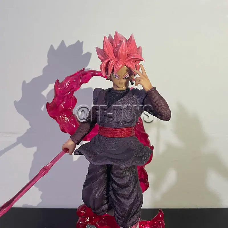 28CM Dragon Ball Z Zamasu Figure Black Goku PVC Action Figures GK Statue with Light Base Collection Model Toys for Children Gift 28CM Dragon Ball Z Zamasu Figure Black Goku PVC Action Figures GK Statue with Light Base Collection Model Toys for Children Gift